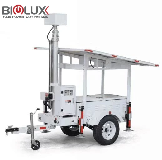 BIGLUX   2   PANEL   Lýsing   Turn   Mobile   Sól   Trailer   Með   LED   Fyrir
