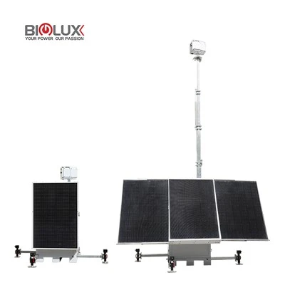 HiCUBE Mobile Solar Surveillance Power Tower