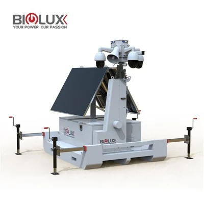 Solar Mobile Security Tower 1200W