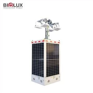 Cube Long Life Span Portable Mobile Solar Light Tower Cube Type