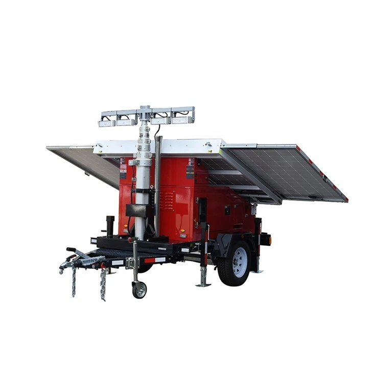 UK Standard Solar Light Tower